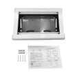 RV Caravan Push Out Flat Window Rounded Corner 350x500mm Fit For RVs Campers Mobile Homes UTEW-007 - Machter