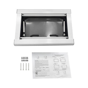 RV Caravan Push Out Flat Window Rounded Corner 350x500mm Fit For RVs Campers Mobile Homes UTEW-007 - Machter