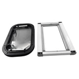 RV Caravan Push Out Flat Window Rounded Corner 350x500mm Fit For RVs Campers Mobile Homes UTEW-007 - Machter