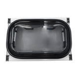 RV Caravan Push Out Flat Window Rounded Corner 350x500mm Fit For RVs Campers Mobile Homes UTEW-007 - Machter