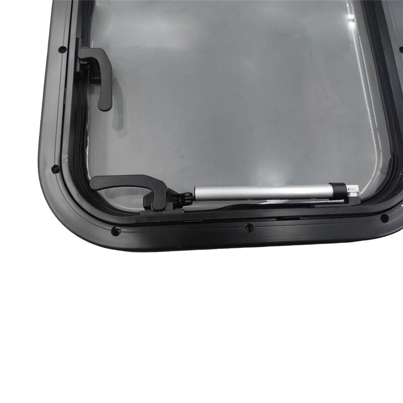 450mm x 900mm RV Caravan Push Out Flat Window Locking Handle & Strut Attachment UTEW-008 - Machter