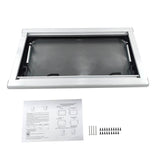 450mm x 900mm RV Caravan Push Out Flat Window Locking Handle & Strut Attachment UTEW-008 - Machter
