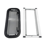 RV Caravan Push Out Flat Window Rounded Corner 300x700mm Fit For RVs Campers Mobile Homes UTEW-009 - Machter