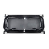 RV Caravan Push Out Flat Window Rounded Corner 300x700mm Fit For RVs Campers Mobile Homes UTEW-009 - Machter