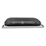 RV Caravan Push Out Flat Window Rounded Corner 300x700mm Fit For RVs Campers Mobile Homes UTEW-009 - Machter