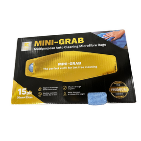 Multipurpose Auto Cleaning Microfibre Rags 15pk - Cooper Kleen