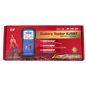 Battery Tester With Colour LCD Display SJSBT - SJS