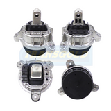 Engine Mount Fits BMW 5-7 Series (F10, F12, F01/F02) 2.5, 3.0L Left Hand TEM3715 - Transgold