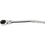3/8” DR Bent Handle Flexible Head Ratchet Quick Docket Release - PKTool