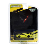 2022 Chevrolet Corvette C8 Stingray Coupe IMSA GTLM Championship Edition Accelerate Yellow Diecast Model Car 1:64 Scale (Approx. 7cm) Collectible | Universal Auto Spares