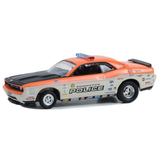 2008 Dodge Challenger R/T Edmonton Police Canada Blue Line Racing 25 Years Diecast Model Car 1:64 Scale (Approx. 7cm) Collectible | Universal Auto Spares