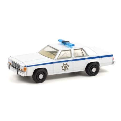 1:64 (6pcs) Terminator 2 Judgement Day 1983 Ford LTD Crown Victoria Police Movie | Universal Auto Spares
