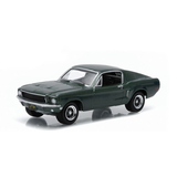 1968 Ford Mustang GT Fastback Highland Green Diecast Model Car 1:64 Scale (Approx. 7cm) Collectible | Universal Auto Spares