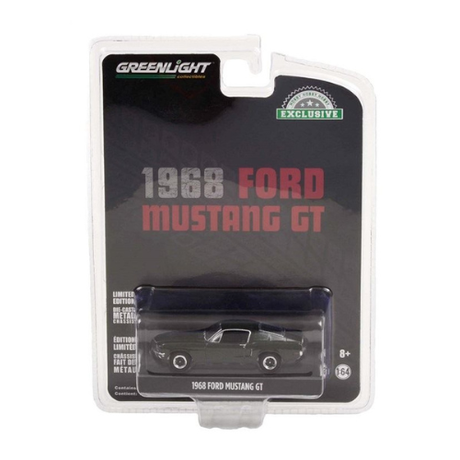 1968 Ford Mustang GT Fastback Highland Green Diecast Model Car 1:64 Scale (Approx. 7cm) Collectible | Universal Auto Spares