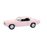 1968 Ford Mustang Coupe Hot Pink Ford Rainbow of Colours West Coast USA Special Edition Diecast Model Car 1:64 Scale (Approx. 7cm) Collectible | Universal Auto Spares