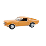 1968 Ford Mustang Fastback Madagascar Orange Ford Rainbow of Colours West Coast Special Edition Diecast Model Car 1:64 Scale (Approx. 7cm) Collectible | Universal Auto Spares
