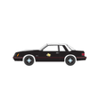 1982 Ford Mustang SSP Texas Department of Public Safety Hot Pursuit Diecast Model Car 1:64 Scale (Approx. 7cm) Collectible | Universal Auto Spares
