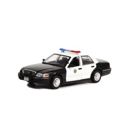 1998 Ford Crown Victoria Police Interceptor Lieutenant Jim Dangle Reno Sheriff’s Department Reno 911! Diecast Model Car 1:24 Scale (Approx. 18–20cm) Collectible | Universal Auto Spares