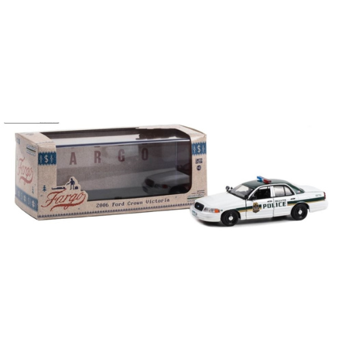 2006 Ford Crown Victoria Police Interceptor Fargo Minnesota Diecast Model Car 1:43 Scale (Approx. 10–11cm) Collectible | Universal Auto Spares