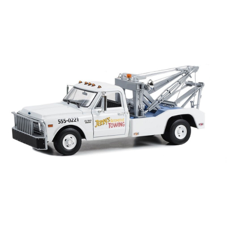 1969 Chevrolet C-30 Dually Wrecker Jerry’s Towing Fall Guy Association Diecast Model Truck 1:18 Scale (Approx. 25cm) Collectible | Universal Auto Spares