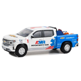 2022 Chevrolet Silverado NTT AMR IndyCar Safety Team #1 with Safety Equipment Diecast Model Truck 1:64 Scale (Approx. 7cm) Collectible | Universal Auto Spares