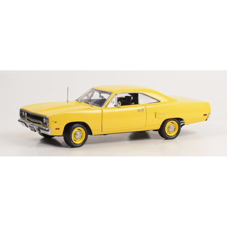 1970 Plymouth Road Runner Lemon Twist with Black Interior Diecast Model Car 1:18 Scale (Approx. 25cm) Collectible | Universal Auto Spares