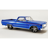 1965 Chevrolet El Camino Custom Lazer Blue Diecast Model Car 1:18 Scale (Approx. 25cm) Collectible | Universal Auto Spares