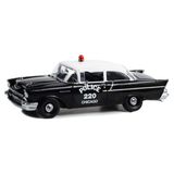 1957 Chevrolet 150 Sedan Chicago Police Department Diecast Model Car 1:18 Scale (Approx. 25cm) Collectible | Universal Auto Spares