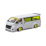 Toyota Hiace Widebody Grey Diecast Model Van 1:43 Scale (Approx. 10–11cm) Collectible | Universal Auto Spares