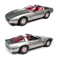 1986 Chevrolet Corvette Barbie Edition Silver/Pink Diecast Model Car 1:18 Scale (Approx. 25cm) Collectible | Universal Auto Spares