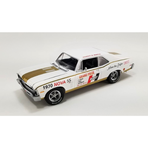 1970 Chevrolet Nova SS 54th International 500 Mile Sweepstakes Hurst Performance 'Grand Prize' Car - 1:18 (approx. 25cm) | Universal Auto Spares