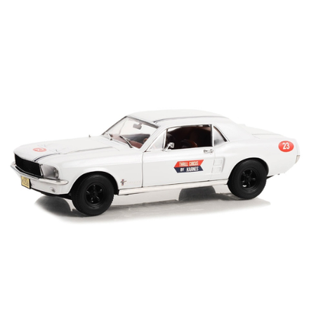 1967 Ford Mustang Coupe #23 Thrill Circus By Karnes The Mod Squad (1968–73 TV Series) Diecast Model Car 1:18 Scale (Approx. 25cm) Collectible | Universal Auto Spares