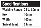 Brake Drum Vernier Caliper 0–500mm Precision Measuring Tool - PKTool