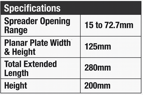 Dual Piston Disc Brake Pad Spreader Ratcheting Caliper - PKTool | Universal Auto Spares