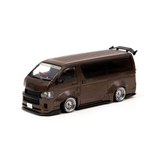 Toyota Hiace Widebody Brown Diecast Model Van 1:43 Scale (Approx. 10–11cm) Collectible | Universal Auto Spares