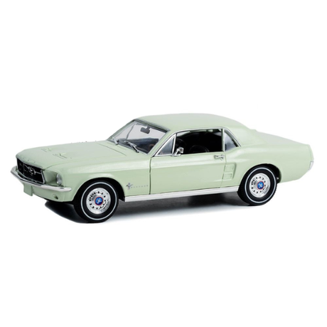1967 Ford Mustang Coupe “She Country Special” Bill Goodro Ford Limelite Green Diecast Model Car 1:18 Scale (Approx. 25cm) Collectible | Universal Auto Spares