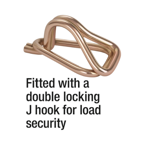 2,500kg Ratchet Tie Down 9mtr x 50mm - LoadMaster