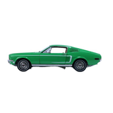 1968 Ford Mustang Fastback Poppy Green Ford Rainbow of Colours West Coast USA Special Edition Diecast Model Car 1:18 Scale (Approx. 25cm) Collectible | Universal Auto Spares