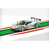 2016 Ferrari 458 Italia GT3 24 Hours of Spa Lemeret / Aguas / Moiseev / Rizzo Diecast Model Car 1:64 Scale (Approx. 7cm) Collectible | Universal Auto Spares