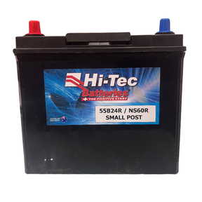 Car Battery 55B24R/NS60R 12V 500CCA 78RC-50AH- Hi-Tec Batteries | Universal Auto Spares