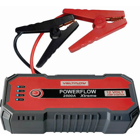 PowerFlow Xtreme Booster 12Volt 2500A Jump Start Battery Power Bank VFJS2500 - VoltFlow