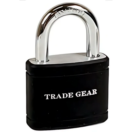 Alloy Padlock with Cover 3 Keys 40mm Protected Cover - Trade Gear