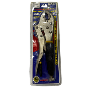 Locking Grip Plier Nickel Plated 250mm 10" - Tool King