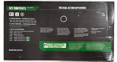 Action 40 Piece 1/2″ Drive Metric & AF Impact Socket Set - Dual Action | Universal Auto Spares