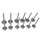 12 Pcs Intake Exhaust Valve Fit For Nissan TD42 4.2L 12V Diesel Patrol VALVE-NS001 - Machter