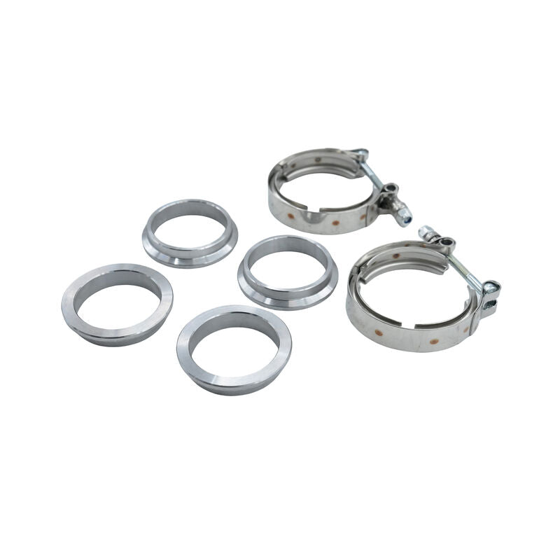 2 Inch V-Band Clamp Flange Kit Fit For Muffler Automobile Exhaust Pipe Pipe Connection Turbocharger - Machter