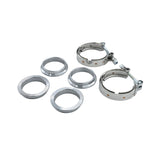 2 Inch V-Band Clamp Flange Kit Fit For Muffler Automobile Exhaust Pipe Pipe Connection Turbocharger - Machter