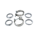 2 Inch V-Band Clamp Flange Kit Fit For Muffler Automobile Exhaust Pipe Pipe Connection Turbocharger - Machter