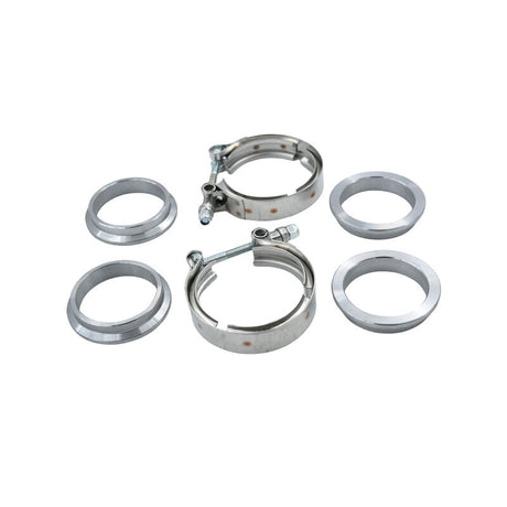 2 Inch V-Band Clamp Flange Kit Fit For Muffler Automobile Exhaust Pipe Pipe Connection Turbocharger - Machter