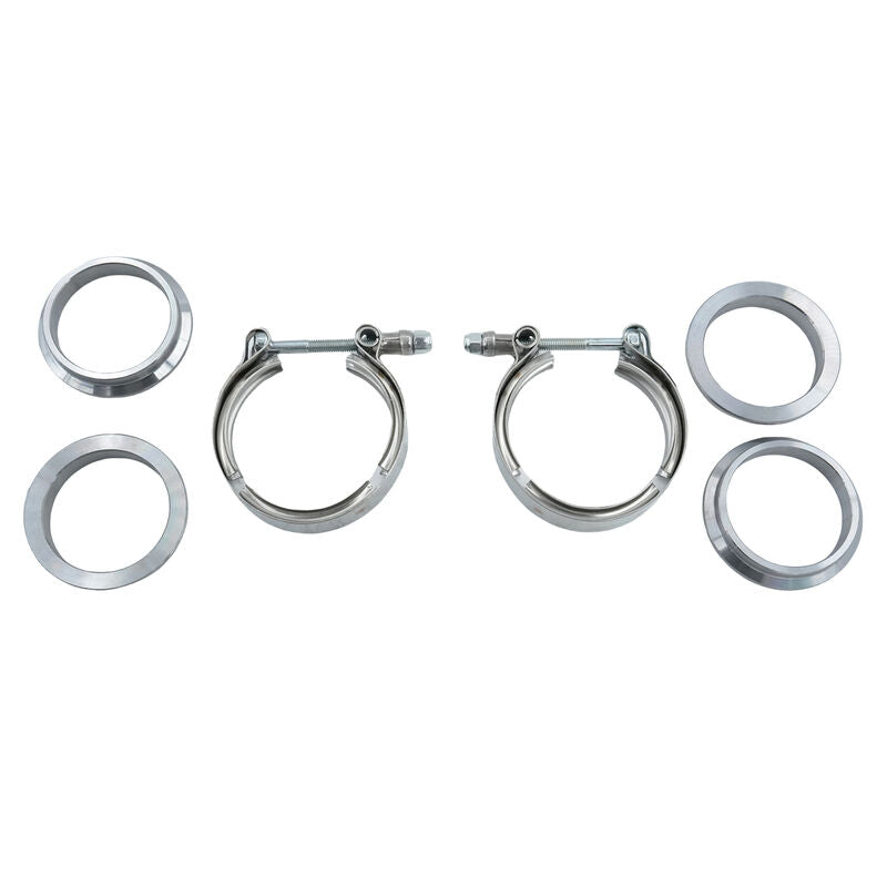 2 Inch V-Band Clamp Flange Kit Fit For Muffler Automobile Exhaust Pipe Pipe Connection Turbocharger - Machter